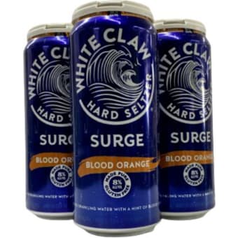 White Claw Hard Seltzer Surge Blood Orange - 4 Cans/ 16oz