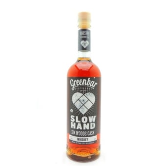 Slow Hand Six Woods Cask Whiskey From Greenbar Distillery - 750mL