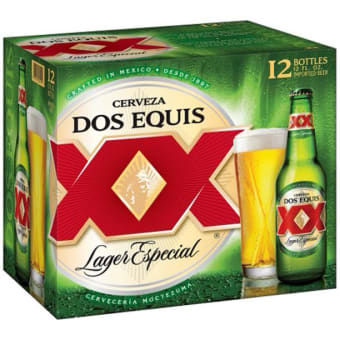 DOS EQUIS 12 OZ 12PK BOTTLE