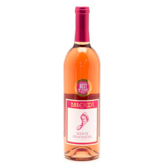 Barefoot White Zinfandel Bottle California (750 ml)