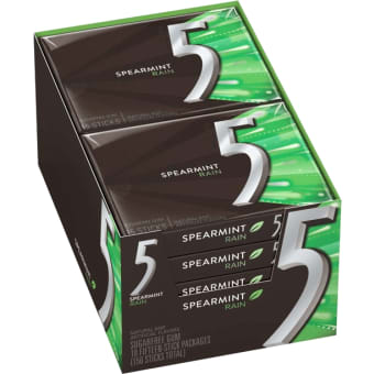 Big 5 Gum Spearmint 15 Pack - 1.28 Oz Big 6