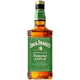 Jack Daniels Apple Flavored Whiskey - 1L