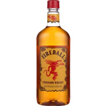 Fireball Cinnamon Plastic Flavored Whiskey - 750mL