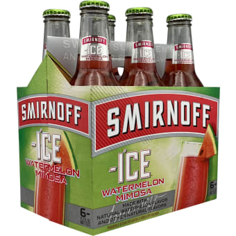 Smirnoff Ice Watermelon Mimosa Seltzer - 6 bottles / 11.2oz