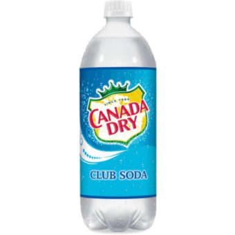 Canada Dry Club Soda 1.00L