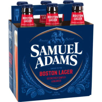 Samuel Adams Boston Lager 6pack 12oz