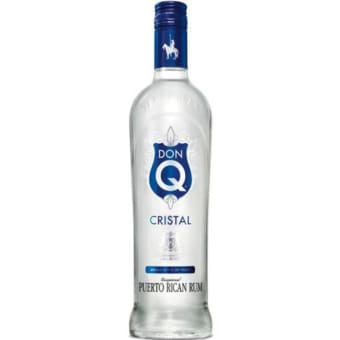 Don Q Cristal White Rum - 750mL