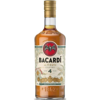 Bacardi Añejo Cuatro Rum - 750mL