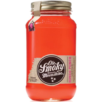 Ole Smoky Hunch Punch Lightnin' Whiskey Moonshine - 750mL