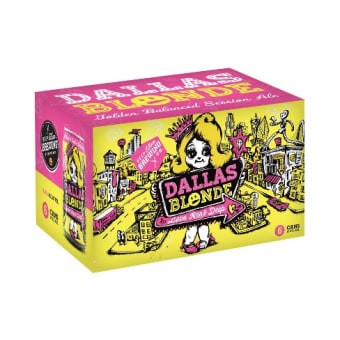 Deep Ellum Dallas Blonde - 6 pack can / 12oz