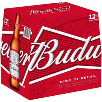 BUDWEISER 12 OZ 12PK BTL