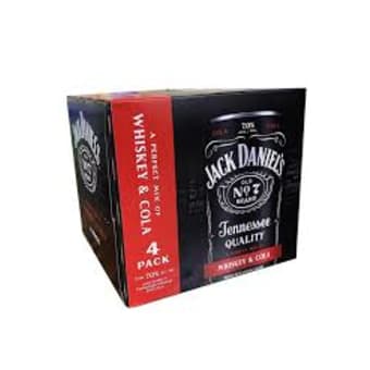 JD RTD COLA 12OZ -4PK CAN
