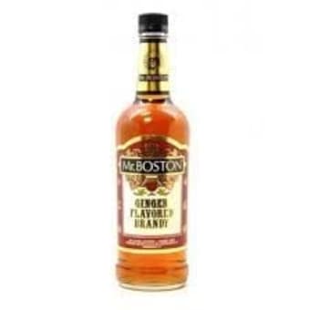 MR. BOSTON GINGER BRANDY 750ML