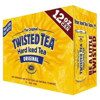 TWISTED TEA - 12PK CAN - 12 OZ