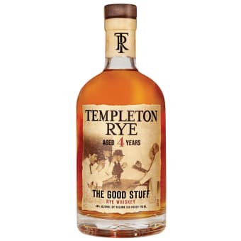 Templeton Rye 4 yrs 750 ml