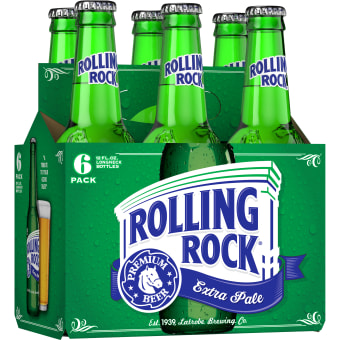 Rolling Rock 6pk bottles