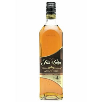 FLOR DE CANA 4 YEARS GOLD 750ML