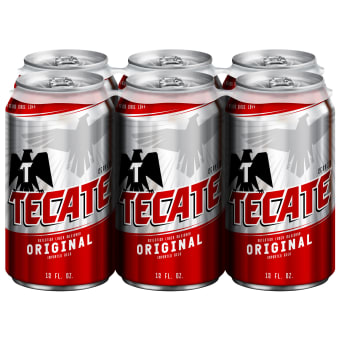 Tecate 6 pack can