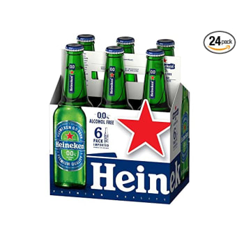 Heineken Non alcoholic 6 pack bottle