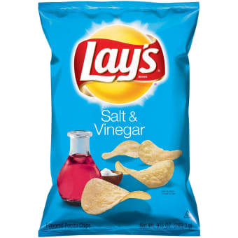 Layâ€™s salt & vinegar regular bag