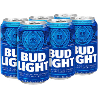 Bud Light 6pk cans