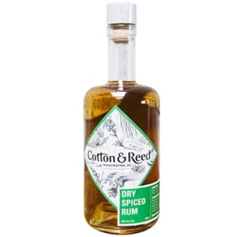 Cotton & Reed Dry Spiced Rum - 750mL