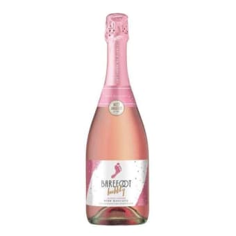 Barefoot Bubbly Pink Moscato Champagne 750ml