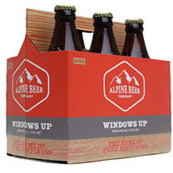 Alpine Windows Up IPA 6pack bottle
