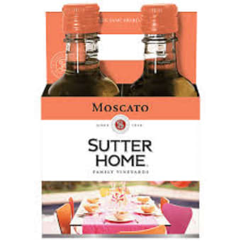 Sutter Home Moscato 4X187Ml