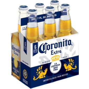 Corona Extra 6 pack bottle