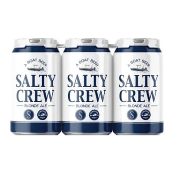 Coronado Salty Crew Blond Ale 6 pack can