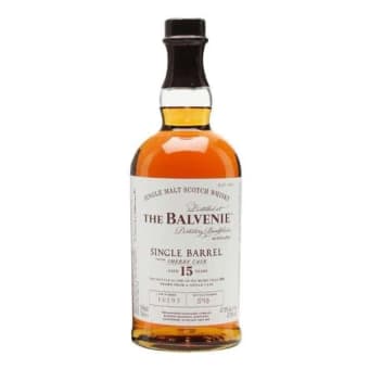The Balvenie 15 Year Old Sherry Cask Single Barrel Scotch Whisky 750ml