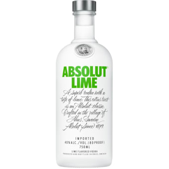 ABSOLUT LIME 750ML