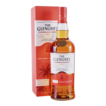 GLENLIVET CARIBBEAN RESERVE 750ML