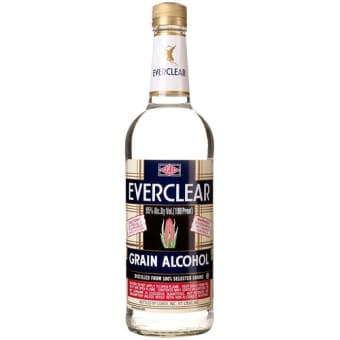EVERCLEAR GRAIN ALCOHOL 750ML