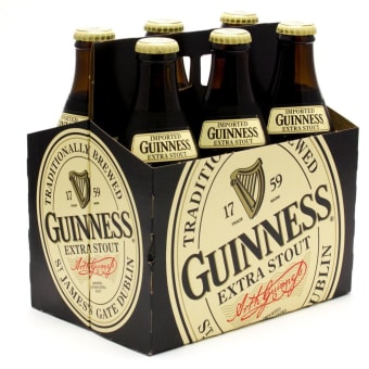 GUINNESS EXTRA STOUT 6PK