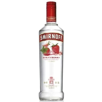 Smirnoff Strawberry Flavored Vodka - 750mL