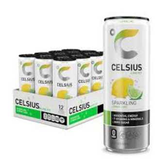 Celsius 12 Pack Cans Sparkling Lemon Lime