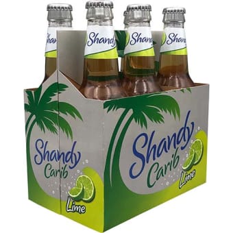Shandy Carib Lime 6Pack 12oz Bottles