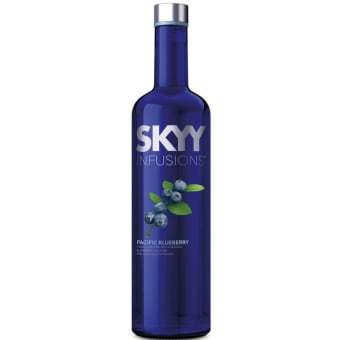 SKYY Infusions Pacific Blueberry Flavored Vodka - 750mL