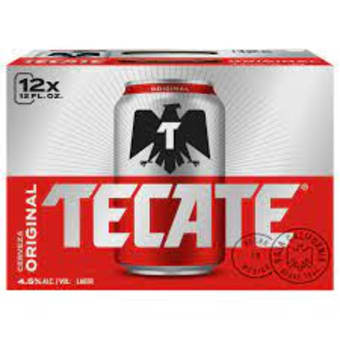 Tecate 12 Pack 12oz Cans