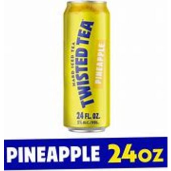 Twisted Tea 24oz Can Pineapple