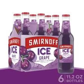 Smirnoff Grape 6 Pack Bottles