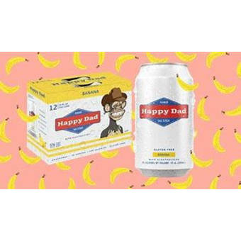 Happy Dad Banana 12pack 12oz cans