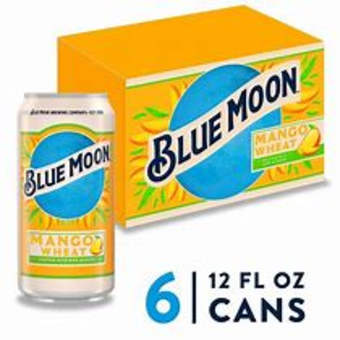 Blue Moon Mango Wheat 6pack cans