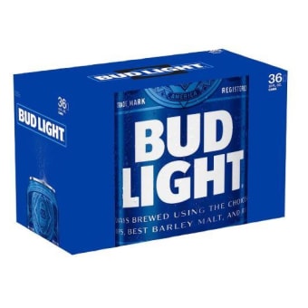 Bud Light 36 Pack Cans