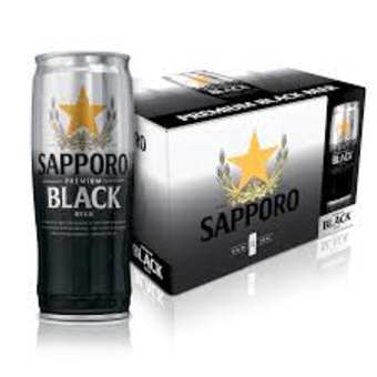 Sapporo Black 12 Pack 22oz Cans