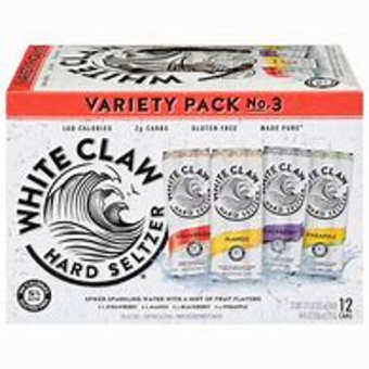 White Claw Variety #3 12pack 12oz Cans