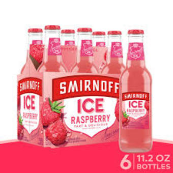 Smirnoff Raspberry 6 Pack Bottles