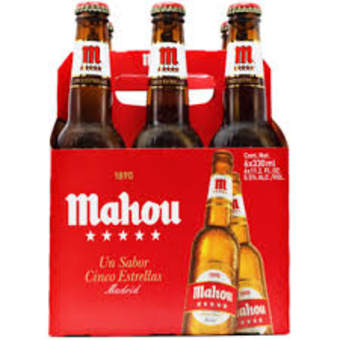 Mahou Cinco Estrellas 6pack
